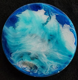 Resin Round Coaster #12