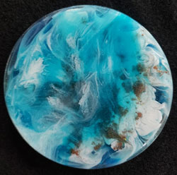 Resin Round Coaster #13