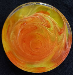 Resin Round Coaster #2