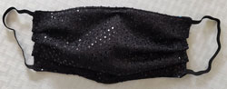 Mask - Black Sequin